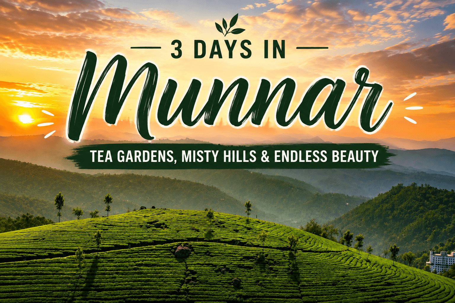 Munnar tea plantations
