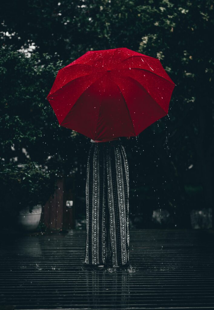 rainy season umbrella